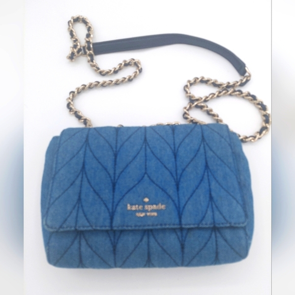 kate spade Handbags - Kate spade quilted denim
